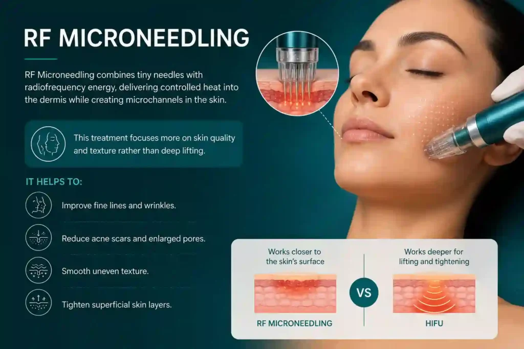 What Does RF Microneedling Do That HIFU Alone Cannot Hungerford