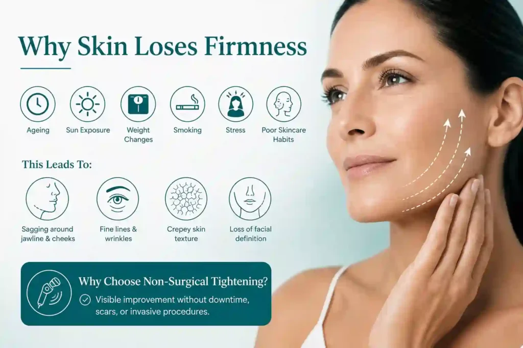 What Makes Skin Lose Firmness and Why Do People Seek Non-Surgical Tightening Hungerford?